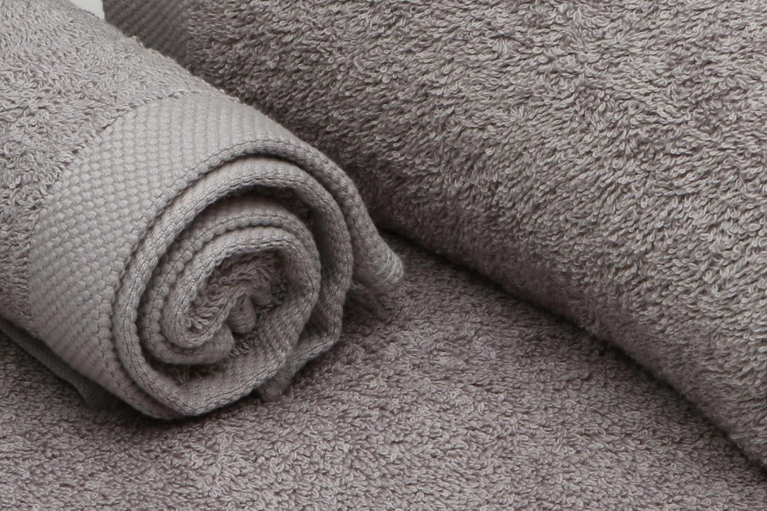 BURRITO BLANCO 080 GREY TOWEL SET