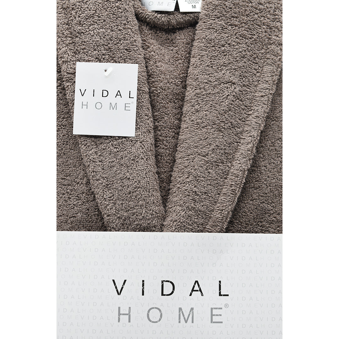 PEIGNOIR ÉPONGE AMÉRICAINE PREMIUM MARRON VIDAL HOME