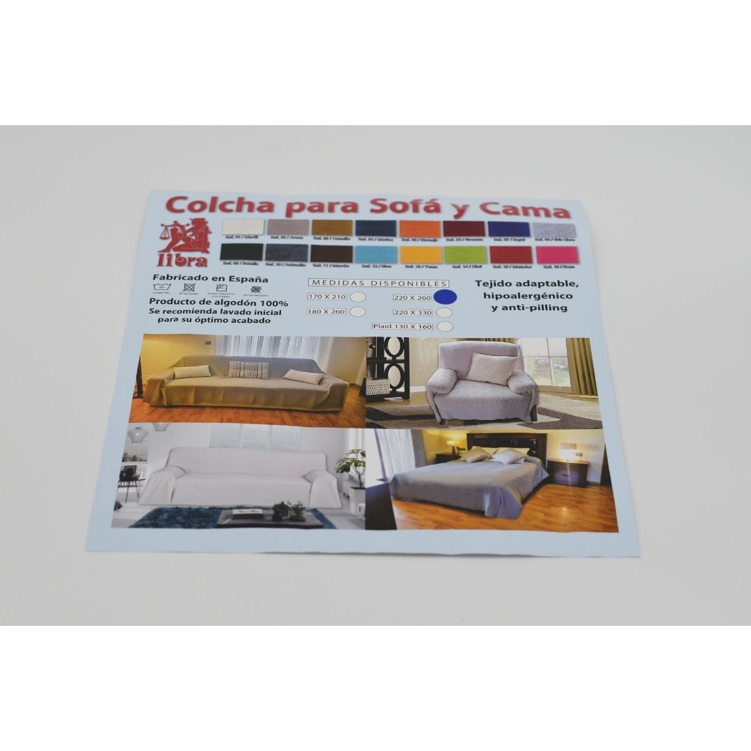 COUVERTURE MULTIUSAGE GRANITO IVOIRE LIBRA