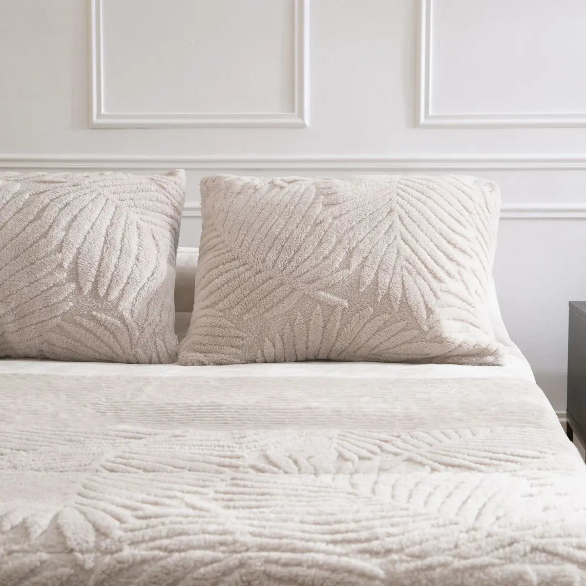 EDREDON SHERPA JACQUARD ILIA DON ALGODON