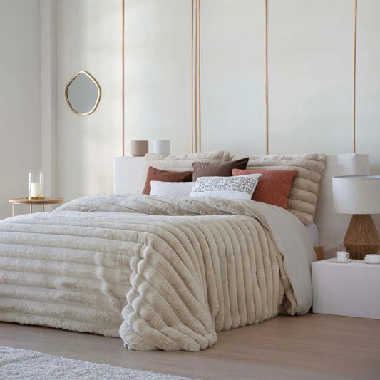 CONFORTER IM CEDRIC BEIGE FUN&DECO