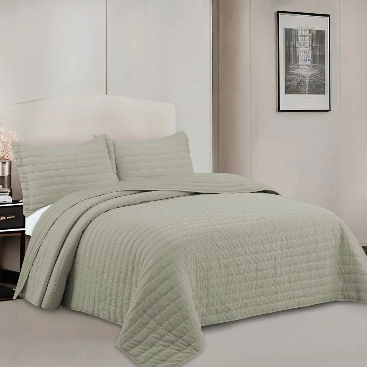 COUVERTURE BOUTI BOLONIA VERT MIRACLE