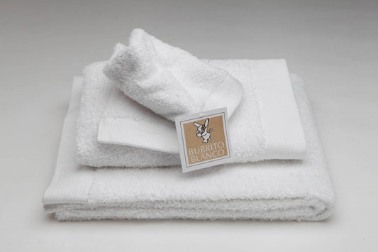 HANDTUCHSET 080 WEISS BURRITO BLANCO