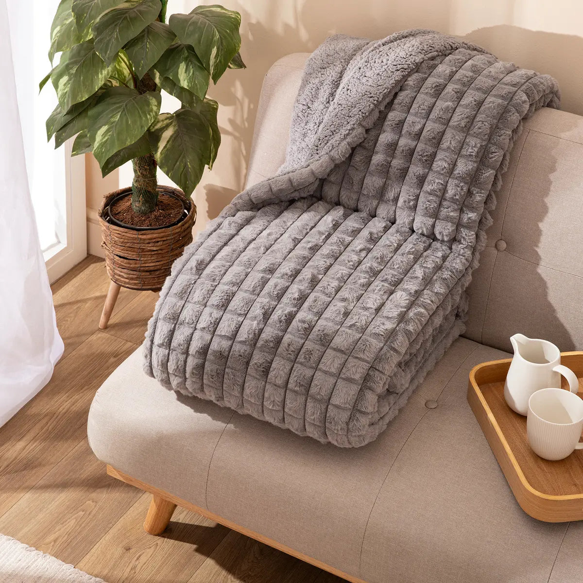 ПЛЕД AMBER GRIS 130X160 KARAMELO