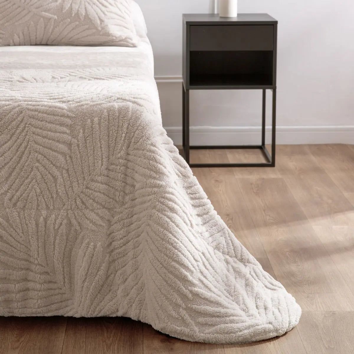 EDREDON SHERPA JACQUARD ILIA DON ALGODON