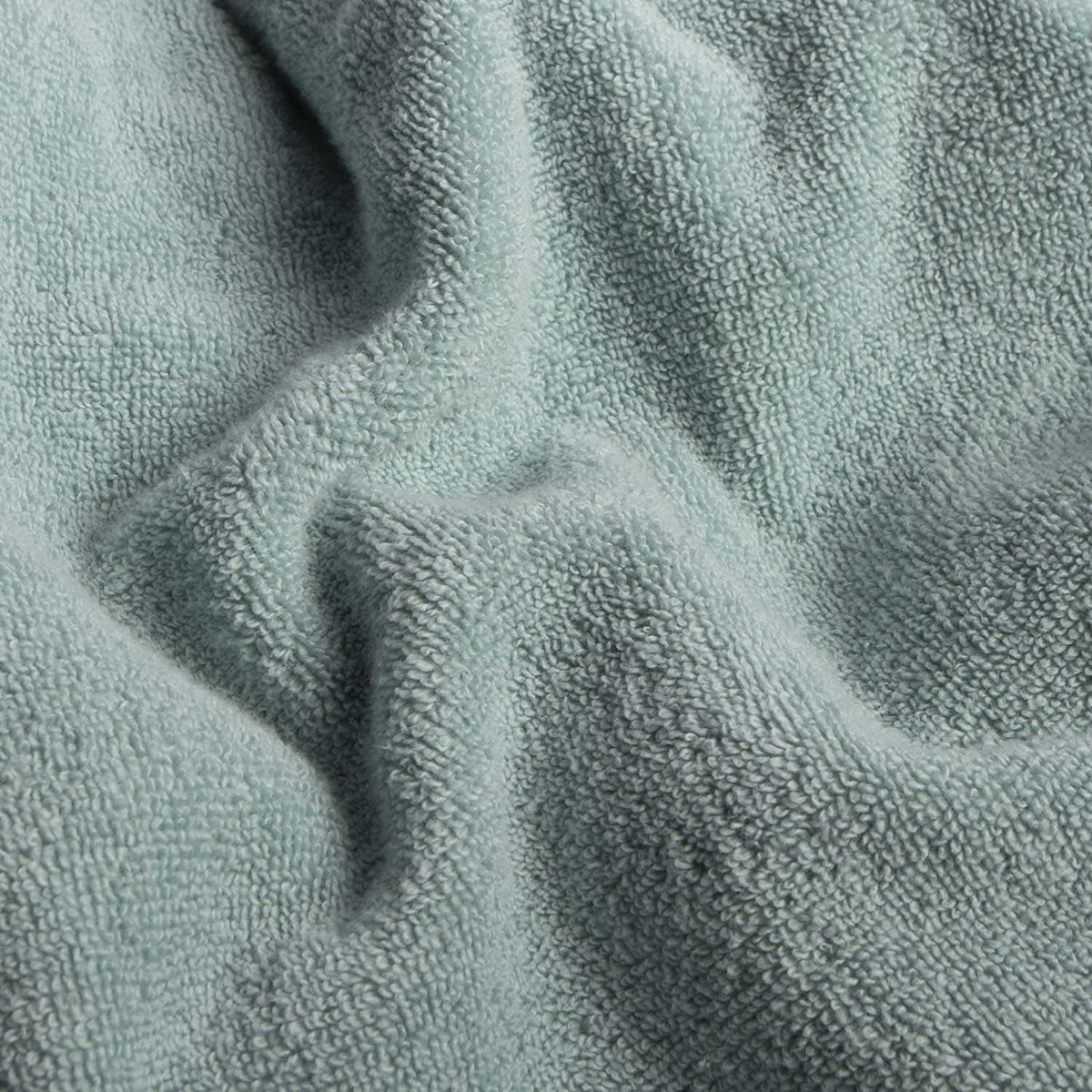PEIGNOIR ZERO TWIST BLEU AIGUE-MARINE DON ALGODÓN