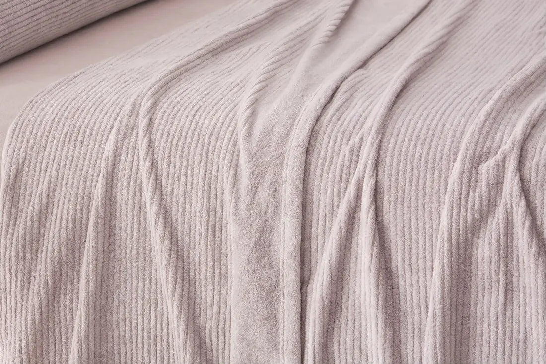 JUEGO SABANAS CORALINA 965 NUDE BURRITO BLANCO