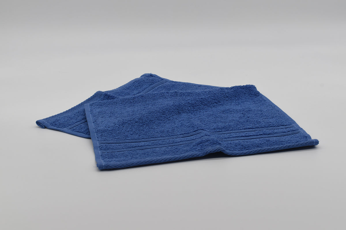 ASCIUGAMANO SPUGNA AMERICANA BLU ELETTRICO VIDAL HOME